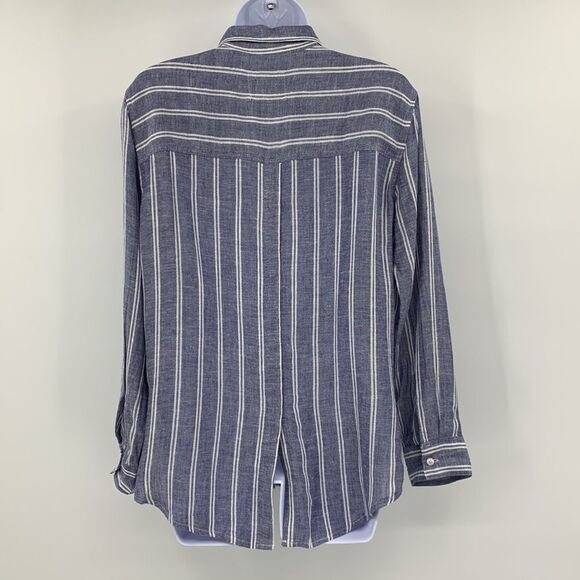 Rails‎ Sydney Artic Stripe Button Up Top Sz XS - Picture 6 of 12